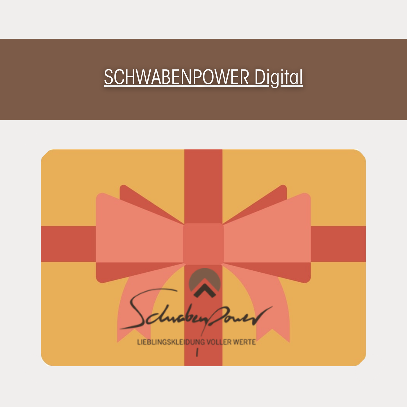 SCHWABENPOWER GUTSCHEIN - Digital