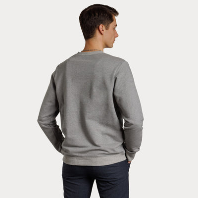 Herren Sweatshirt - Schwabenpower Stick original in jeansblau